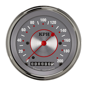 Picture of Silver Series 3 3/8" Speedometer
