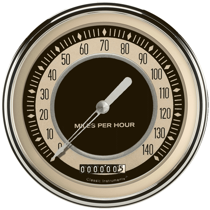 Picture of Nostalgia VT 4 5/8" Speedometer
