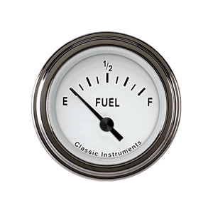 Picture of Tetra Series, White Fuel Gauge 75-10