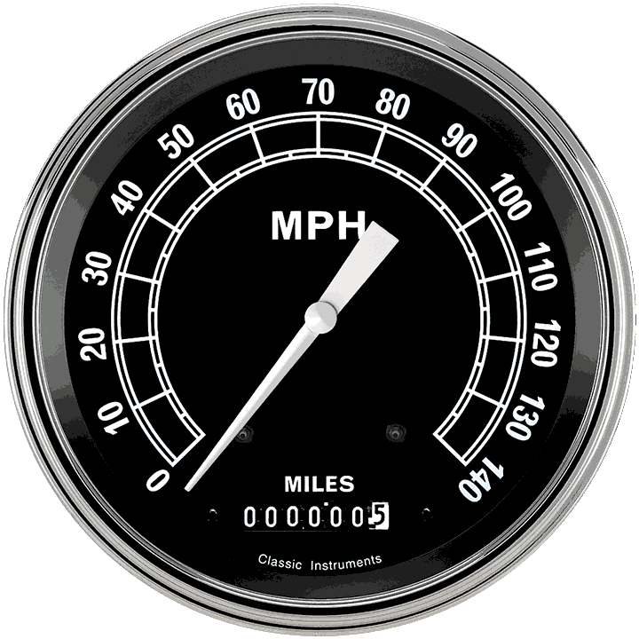 Picture of Traditional 4 5/8" Speedometer