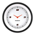 Picture of Velocity White 3 3/8" Clock