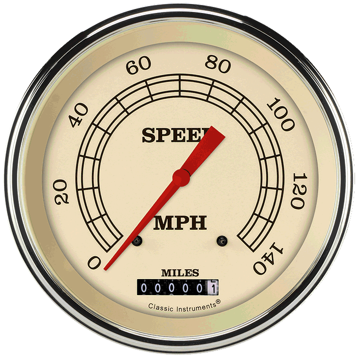 Picture of Vintage 4 5/8" Speedometer