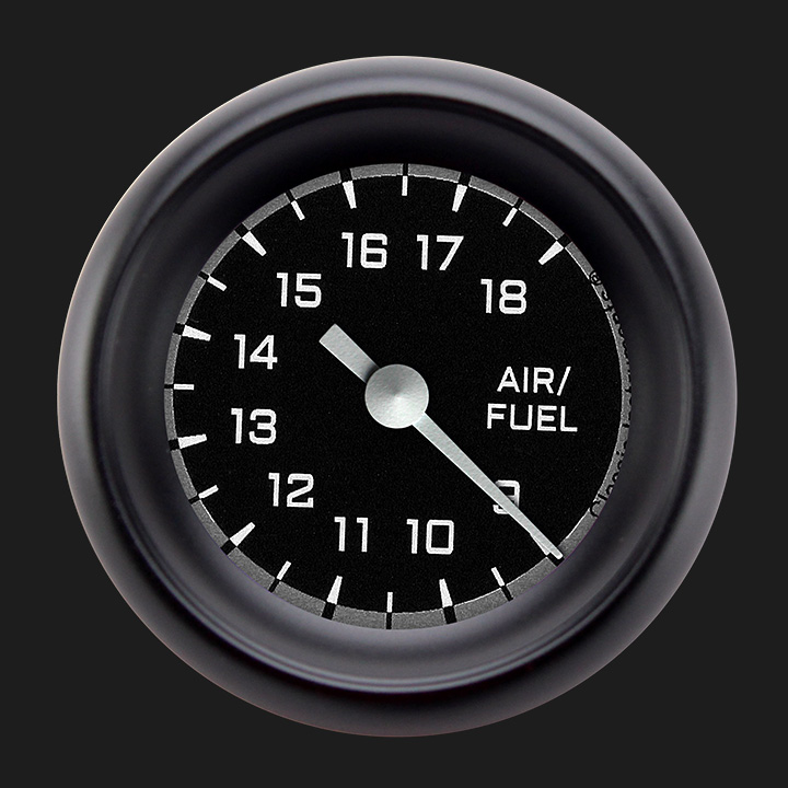 Picture of Autocross Gray 2 1/8" Air Fuel Ratio Gauge