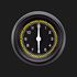 Picture of AutoCross Yellow 2 1/8" Clock