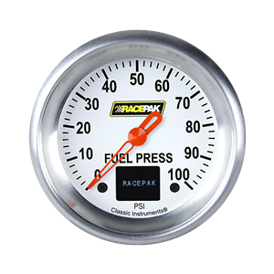 Picture of Racepak 2 5/8" Fuel Pressure, 0-100