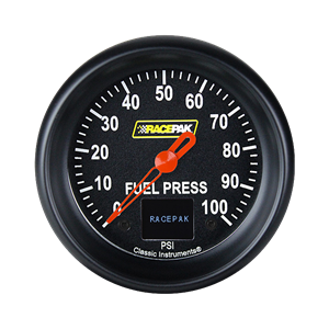 Picture of Racepak 2 5/8" Fuel Pressure, 0-100