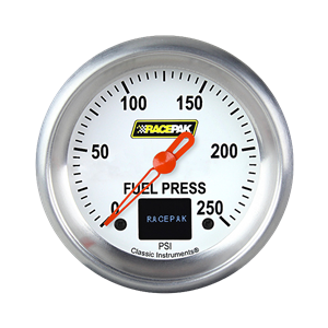 Picture of Racepak 2 5/8" Fuel Pressure, 0-250