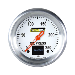 Picture of Racepak 2 5/8" Oil Pressure, 0-250