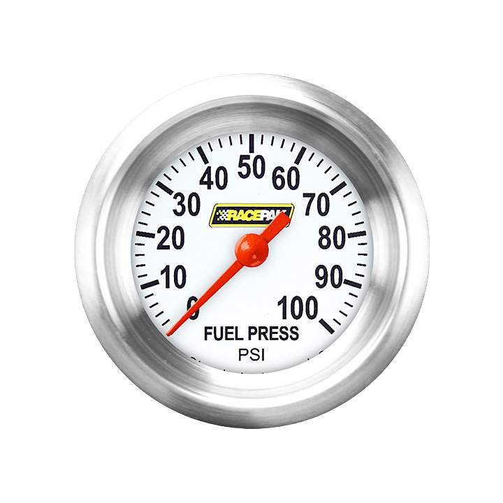 Picture of Racepak 2 1/8" Fuel Pressure Gauge, 0-100