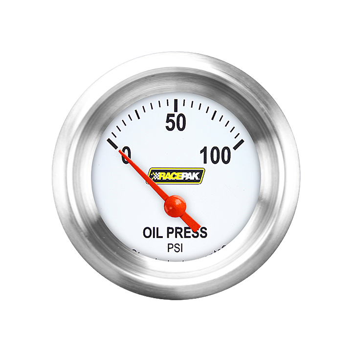 Picture of Racepak 2 1/8" Oil Pressure, Short Sweep