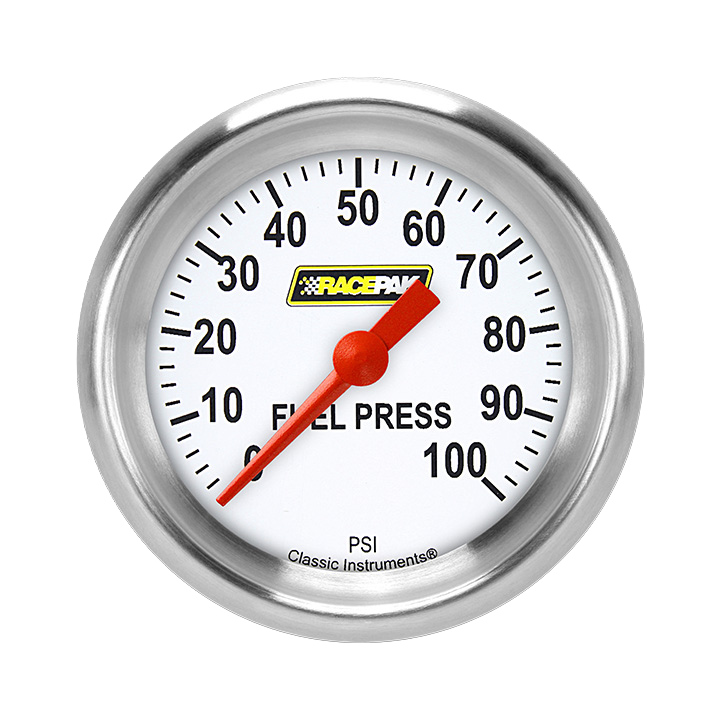 Picture of Racepak 2 5/8" Fuel Pressure, 0-100