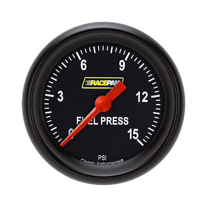 Picture of Racepak 2 5/8" Fuel Pressure, 0-15