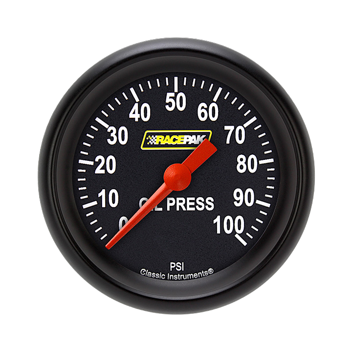 Picture of Racepak 2 5/8" Oil Pressure, 0-100