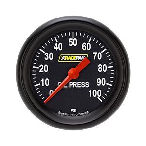 Picture of Racepak 2 5/8" Oil Pressure, 0-100