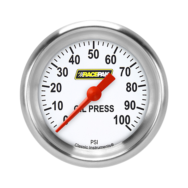 Picture of Racepak 2 5/8" Oil Pressure, 0-100