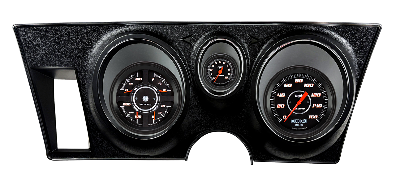 Picture of 1971-73 Ford Mustang, Velocity Black Gauges 