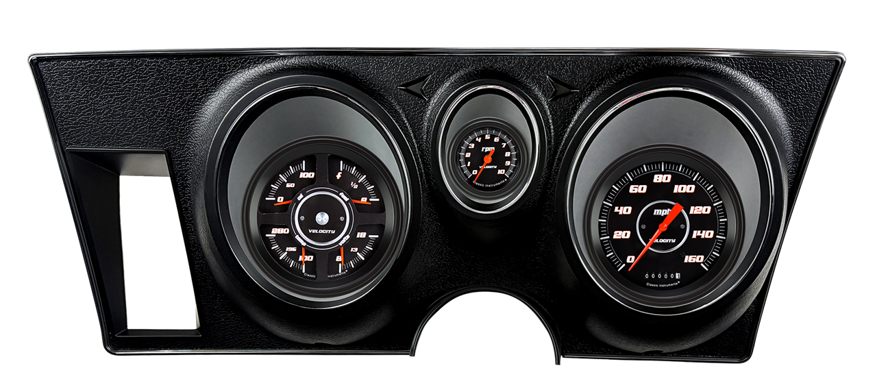 Picture of 1971-73 Ford Mustang, Velocity Black Gauges