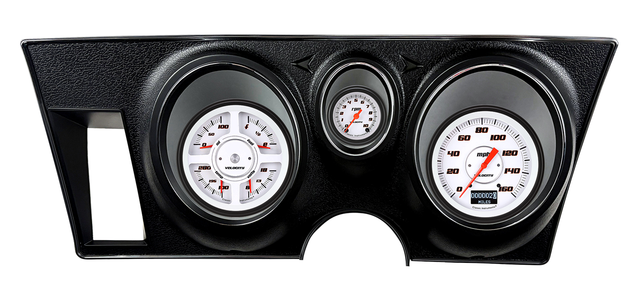 Picture of 1971-73 Ford Mustang, Velocity White Gauges 