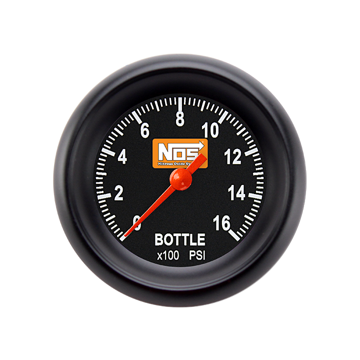 Picture of 2 1/8" NOS Bottle Pressure Gauge, Black